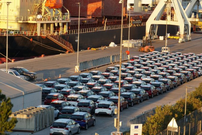 Vehicle imports clogging up terminals at European auto ports - The Loadstar